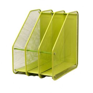 Desktop Organizer Metal Mesh <b>File</b> Wire 3-tiers Magazine Holder A4 <b>Paper</b> Metal <b>File</b> Holder - Product Image 5