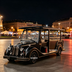 Cercueil funéraire à chevaux de style européen décoré à la main, résistant aux intempéries, pour les activités de défilé funéraire en extérieur - Product Image 1