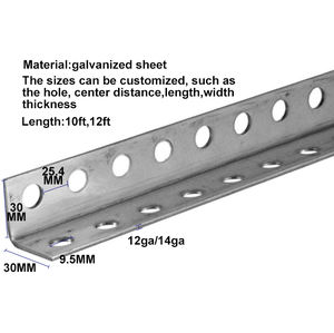 Угловые железные кронштейны из углеродистой стали для прочной структурной поддержки - Product Image 2