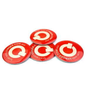 Autocollant personnalisé pour étiquette époxy étanche Nfc Business Review Card autocollant époxy Nfc - Product Image 5