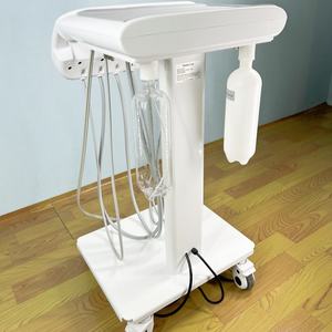 Vassoio di funzionamento dentale portatile con aspirazione espulsore Saliva personalizzato accetta unità di consegna dentale Mobile - Product Image 3