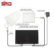Amplificateur de Signal double bande 27dBm pour Super Market Undetrground Parking CDMA PCS 3G 4G 80dB Répéteur d'amplificateur de Signal