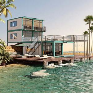 Cina qualità spiaggia <span class=keywords><strong>Hotel</strong></span> spedizione su misura di lusso Mobile vivente 20Ft 40Ft prefabbricato contenitore prefabbricato casa modulare - Product Image 4