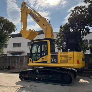 Excavatrice sur chenilles d'occasion Komatsu PC210lc-8, modèle japonais PC200 210 220 240, moteur Cummins, hydraulique Kawasaki - Product Image 5