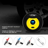Pompe à air portable pour voiture, gonfleur de pneus électrique automobile, compresseur d'air, matériau ABS, modèle KCB--8101