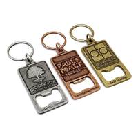 U-Meking Logo Design Forme personnalisée Sublimation Ouvre-bouteille de bière Porte-clés 3d Aimant de réfrigérateur en métal Ouvre-bouteille de bière