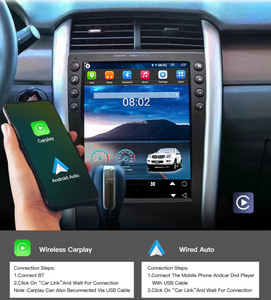 Autoradio Android 14 da 12,1 Pollici per <span class=keywords><strong>Ford</strong></span> <span class=keywords><strong>Edge</strong></span> 2011-2014 con Navigazione GPS, Schermo Diviso, DVR, 4G WiFi, DSP e CarPlay - Product Image 3