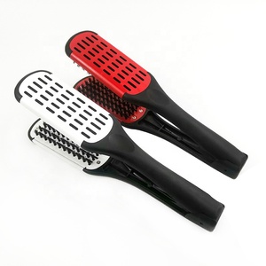 <span class=keywords><strong>Brosse</strong></span> de massage double face en forme de V GlamorDove, outil de coiffure de salon, résistante à la chaleur, antistatique, <span class=keywords><strong>brosse</strong></span> double face - Product Image 3
