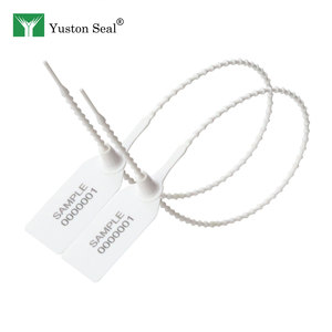Sceau de sécurité anti-effraction en plastique PP pour camion, remorque, fourgonnette, livraison de colis |   Numérotation personnalisable avec logo |   <span class=keywords><strong>Yuston</strong></span> - Product Image 4
