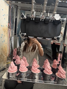 Machine à glace molle commerciale Mvckyi avec lait, 3 saveurs, capacité 30L/H, acier inoxydable 304 - Product Image 5