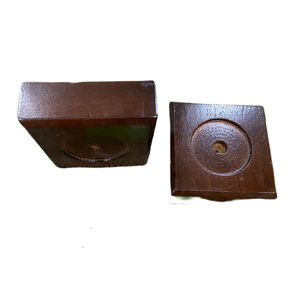 Caja quemadora de madera cuadrada, incienso Oud de alta gama, varios tamaños, producto de alta calidad - Product Image 1