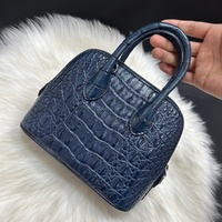 Sac en cuir véritable 100% de haute qualité avec logo personnalisé, sac coquille pour femme, mode décontractée, sac en cuir de crocodile véritable assorti à toutes les tenues
