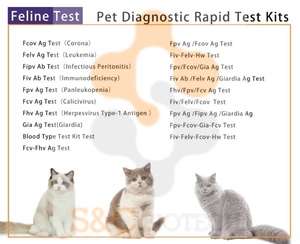 Kit Combo VIF VILEF per Test di <span class=keywords><strong>AIDS</strong></span> (FIV) e Virus della Leucemia (FeLV) per Animali Domestici - Product Image 6