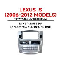 Radio Multimedia para Auto Android, Estéreo para Auto, GPS, Navegación, Carplay, Unidad Principal para Lexus IS 2006-2012 Universal