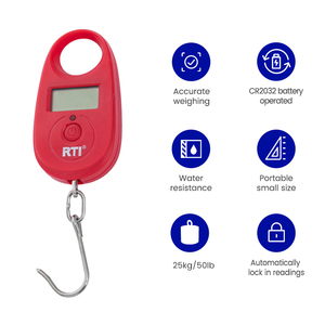 Tùy Chỉnh Thiết Kế Xách Tay Mini Điện Tử Cá Quy Mô <span class=keywords><strong>25Kg</strong></span>/50lb Cá Quy Mô - Product Image 2