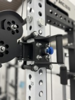 Machine Smith Professionnelle Multifonctionnelle en Acier Inoxydable pour Usage Commercial et Domestique, avec Pile de Poids de 70 kg et Équipement de Squat à Câbles Croisés