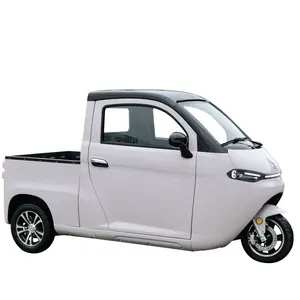 Customized Tricycle Pick Up Electric Cars With Coc Certificate Cargo Delivery Van Express Food Eec L7e Electric Vehicle