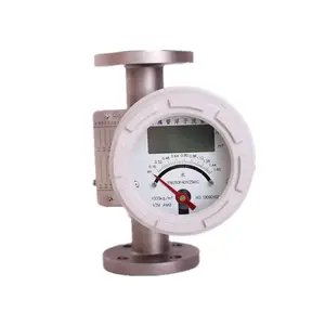 Stainless steel metal tube float flow meters measure various gases and liquids