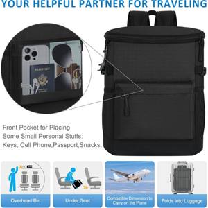 Sac d'isolation portable multifonctionnel de grande capacité Sac à lunch de rangement simple pour l'extérieur avec sac de glace transfrontalier - Product Image 5