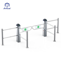 Porte tournante haute performance pour supermarché avec solution de contrôle d'accès RFID