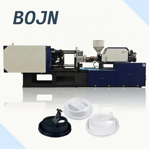 Plastic Cup Lid Cover Forming Making Machines PP / PET / PS / PVC Injection Molding Machine