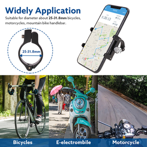 Support de téléphone en alliage d'aluminium pour Xiaomi Ninebot Electric Scooter Repair Spare Parts Accessories - Product Image 6