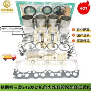 Kit de Reparación de Motor Diésel Mitsubishi S4S, Juego de Juntas de Pistón y Cilindro para Piezas de Excavadora - Product Image 4
