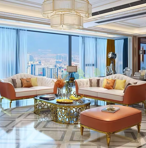 Américain Italien Design Hall Fancy Canapés <span class=keywords><strong>Tv</strong></span> <span class=keywords><strong>Regarder</strong></span> Luxe Élégant Canapé <span class=keywords><strong>En</strong></span> Cuir Ensemble Meubles Salon - Product Image 2