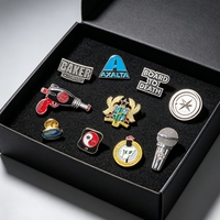 Badge de collection style punk durable en émail souple, personnalisé selon votre design, pour groupe de musique, idéal pour les articles promotionnels de concert, directement de l'usine