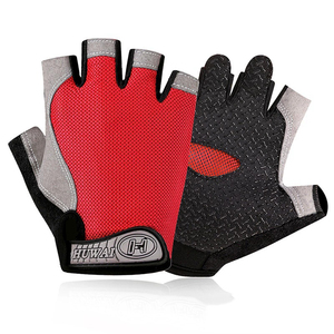 Guantes de ciclismo para hombre, guantes de medio dedo para gimnasio, guantes transpirables antideslizantes para mujer, guantes deportivos para entrenamiento físico - Product Image 5