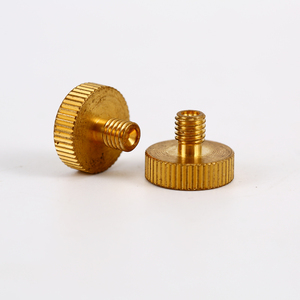 Vente directe d'usine - Produits de quincaillerie de précision - Vis à tête ronde en laiton - Product Image 4