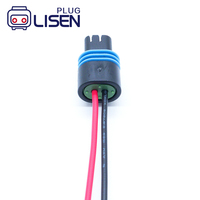 Konektor Pigtail Sensor Suhu Air 2 Pin Female Sealed Delp 150.2 Pull-To-Seat untuk Aptiv 12162193