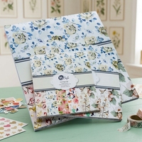 Kit de fournitures de scrapbooking au nouveau design avec impression UV, blocs de papier décoratifs esthétiques pour la planification et le journalisation