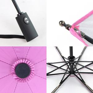 Parapluie pliant publicitaire de haute qualité pour femmes, élégant et mignon, protection UV, haut de gamme, fabriqué en Chine, livraison gratuite - Product Image 4