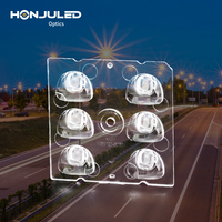 HONJU Lentille LED SMD en gros à haute transmission anti-UV pour module de projecteur, de murale et de plafonnier