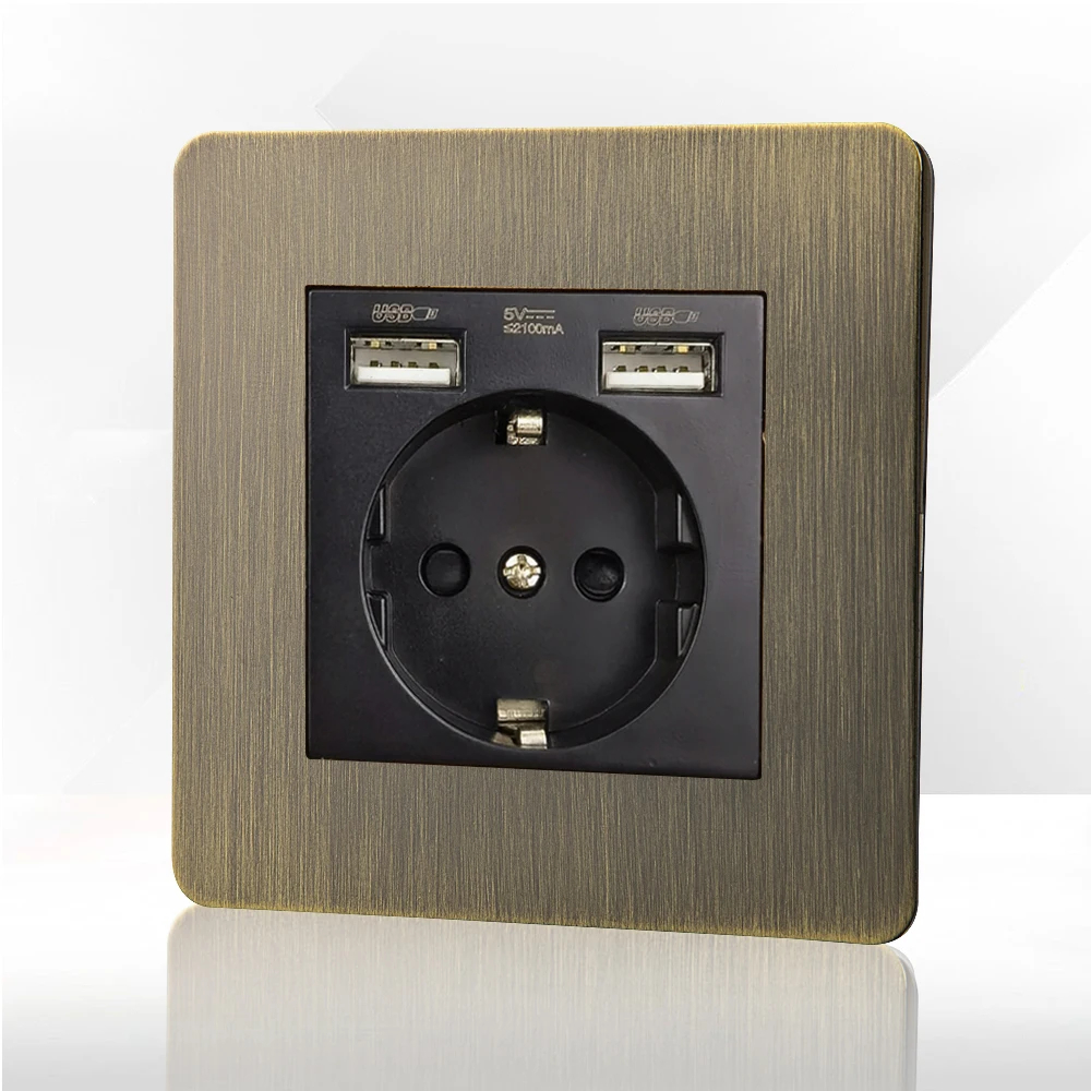 Prise EU 2USB