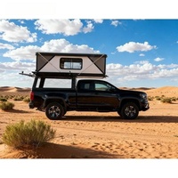 Tente de toit rigide en aluminium de haute qualité 4x4 tout-terrain avec auvent pour accessoires de pick-up