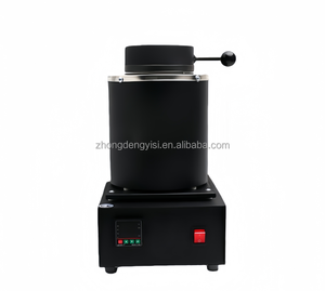 Fourneau à induction portatif pour la fusion de l'or, de l'argent, du cuivre et de l'aluminium, fourneau électrique de table pour la fusion des métaux - Product Image 2