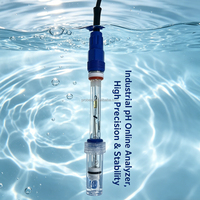 Analyseur de pH industriel en ligne PROBEST PPH-500F, capteur de pH étanche IP68 pour le traitement des eaux usées et de l'eau pure