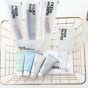 Hotel Amenities Set Fashion Hotel Shampoo, <strong>Hair</strong> Conditioner, Body Gel with Soft Color Tube Package - Product Image 4