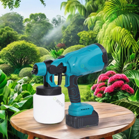 Pistolet de pulvérisation portable au lithium-ion de haute qualité Machine de peinture murale bricolage avec alimentation par pression électrique