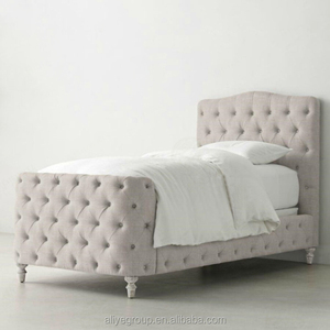 Trang Trí Nội Thất Phòng Gỗ Nền Tảng Giường Với Đầu Giường/Không Có Hộp Mùa Xuân Nữ Hoàng - Product Image 6