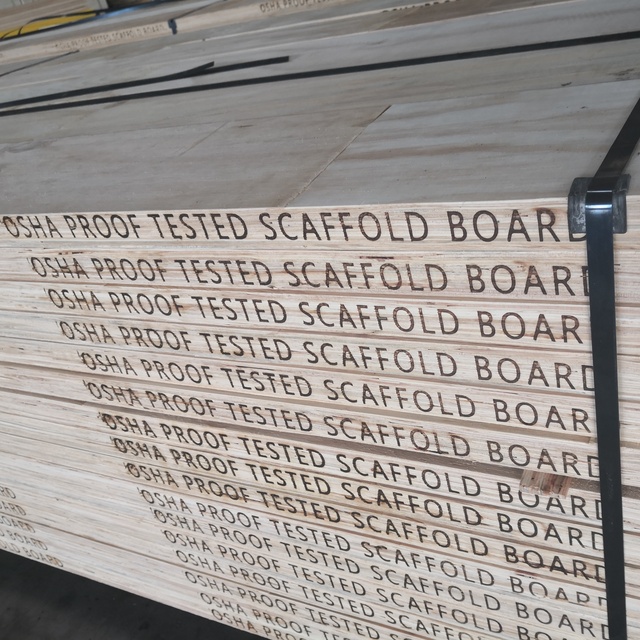 Wholesale Cheap Price LVL Scaffolding Board OSHA LVL Scaffold Plank for Construction