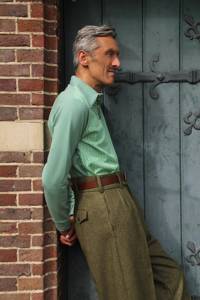 เสื้อโปโลแขนยาวปักลายสำหรับผู้ชายเสื้อกีฬาแขนยาวลำลองออกแบบได้ตามต้องการ - Product Image 4