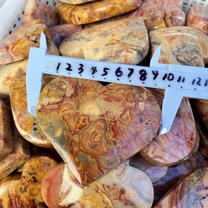 Cristales Curativos de Ágata Natural al por Mayor, <span class=keywords><strong>Corazones</strong></span> de Piedra Pulida de Primera Calidad para Decoración del Hogar y Feng Shui - Product Image 4