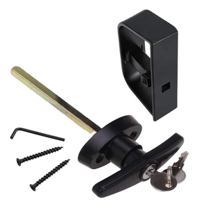 โรงรถเพิงประตู Playhouse ภายนอก Keyed T-จับล็อคด้วยกุญแจ - Product Image 1