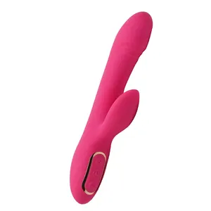 Dildo Trillingen G Spot Vibrator Krachtige Waterdichte Dual Motoren Seksspeeltje