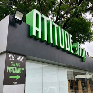 Letras de Canal LED 3D Personalizadas EZD de Alto Brillo para Exteriores, Letrero Luminoso Nocturno Personalizado para Fachada de Tienda - Product Image 4