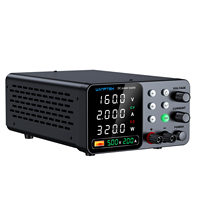 Alimentation électrique de laboratoire réglable WANPTEK 160V 2A, pour laboratoire, réparation, bricolage, conception, école, charge de batterie, électrodéposition, TPS-C1602H