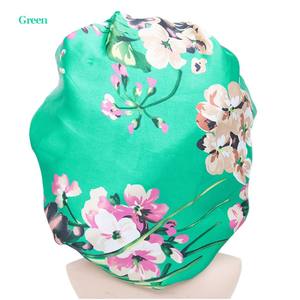 Bonnets pour cheveux avec LOGO personnalisé 8 pouces, Extra Large, en <span class=keywords><strong>Satin</strong></span>, tissu africain Ankara, cire, Double couche - Product Image 5